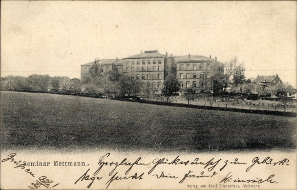 Postcard Mettmann in North Rhine Westphalia, Seminar