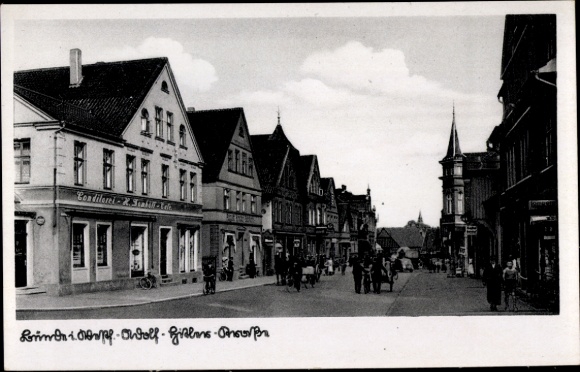 Ak Bünde in Westfalen, Adolf-Hitler-Straße