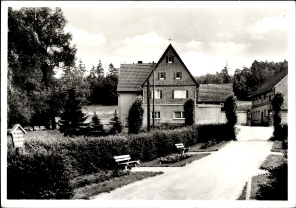 Ak Hetzdorf Flöha in Sachsen, Wander-, Ferien- und Schulungslager