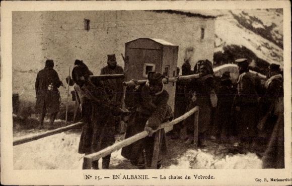 KP Albania, La chaise du Voivode