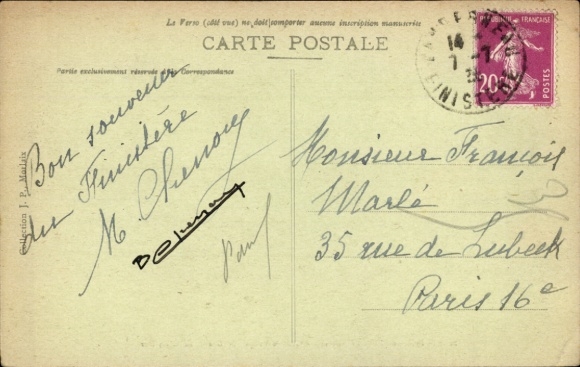 Postcard Saint Pol de Leon Finistère, Grande Vasque de Granit du Creis-Ker