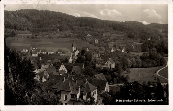 Ak Eschenbach Pommelsbrunn in Mittelfranken, Hersbrucker Schweiz, Panorama