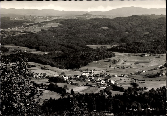 Ak Zenting in Neder-Beieren, panorama