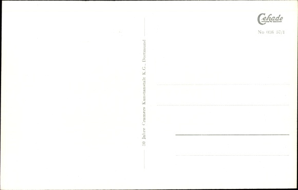 Postcard Nordkirchen in Westphalia, state finance school, training institute