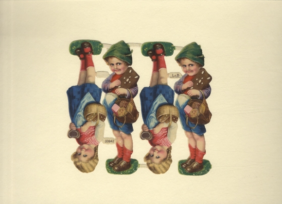 Blok spłaszczony, L&B 33842, pierniki dziecięce, wymiary ok. 14 x 15 cm