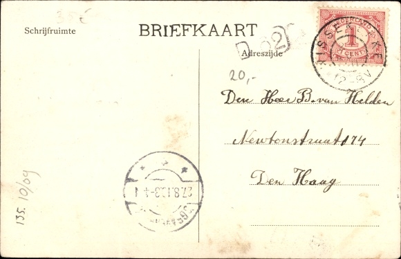 Butterfly Postcard Wissekerke Zeeland Netherlands, Straat, Molen