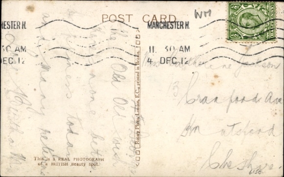 Postcard Great Britain, The Deserted Mill
