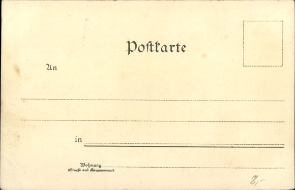 Litho Miesbach in de regio Oberland van Opper-Beieren, zicht op de plaats, man, vrouw in klederdracht