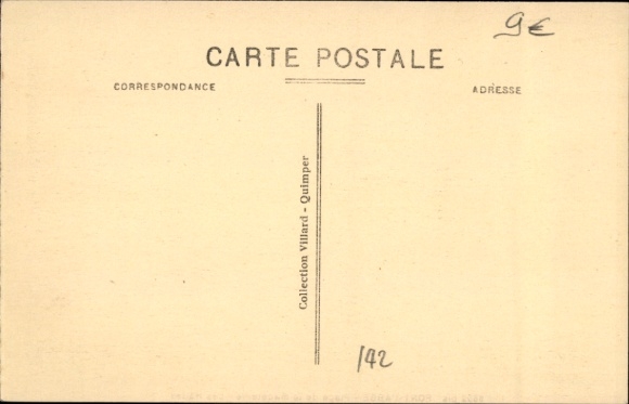 CPA Pont l'Abbé Finistère, Vieilles Maisons du XV siecle