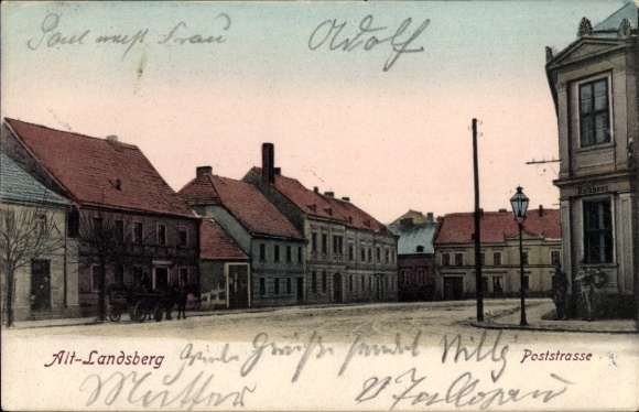 Postcard Altlandsberg in der Mark, Poststraße