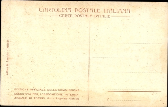 Artist Postcard Turin Turin Piedmont, International Exposition 1911, The Palace of England