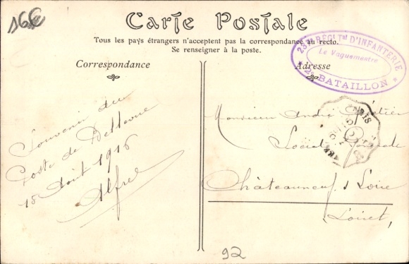 Postcard Bellevue Bas Meudon Hauts de Seine, funicular Ponton de Bellevue