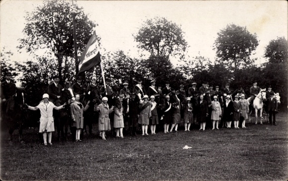 Foto Ak Einfeld Neumünster in Holstein, Ringreiten, NMS, Sportverein
