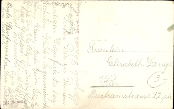 Kunstenaar litho Kaulbach, H., Slacker, Jongen met schoolbord