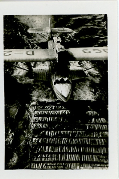 Collection picture heroes of the air series G picture 200 Dornier Wal, tow sail of the Westphalia