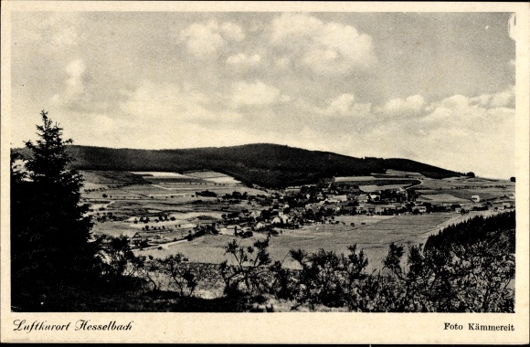 Ansichtkaart Hesselbach Bad Laasphe in Westfalen, panorama
