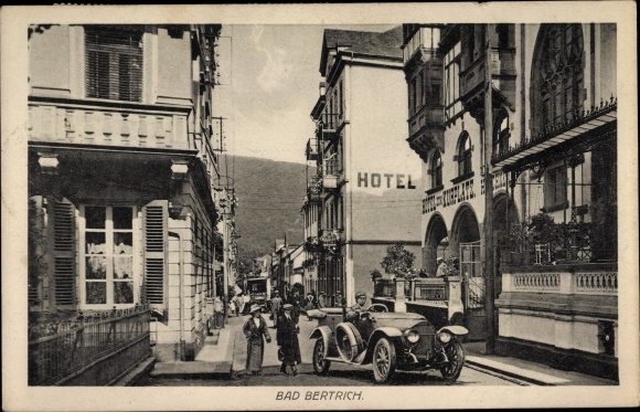 PC Bad Bertrich on the Mosel Eifel, Hotel zum Kurplatz, automobile