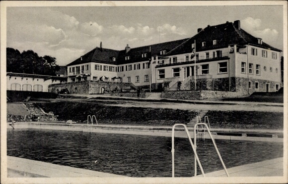 Ak Herzogau Waldmünchen im Oberpfälzer Wald Bayern, Grenzhotel Bayr. Ostmark