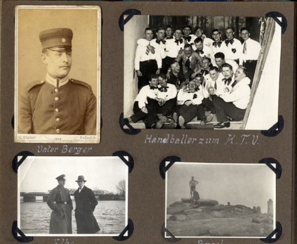 Photo album Militaria, Sport, Berlin, Handball, East Prussia, 1929-1933