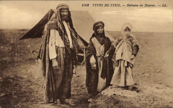 KP Types de Syria, Beduini du Hauran