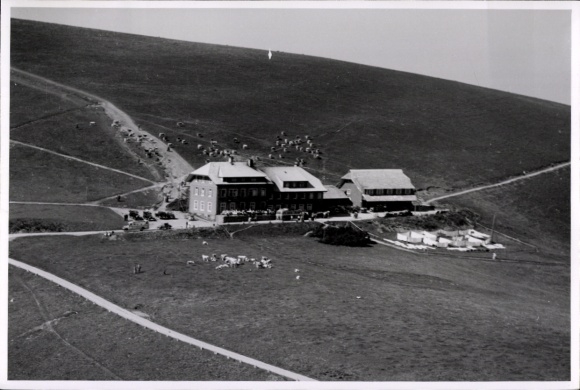 Photo Belchen in the Black Forest, Belchenhotel, aerial photograph