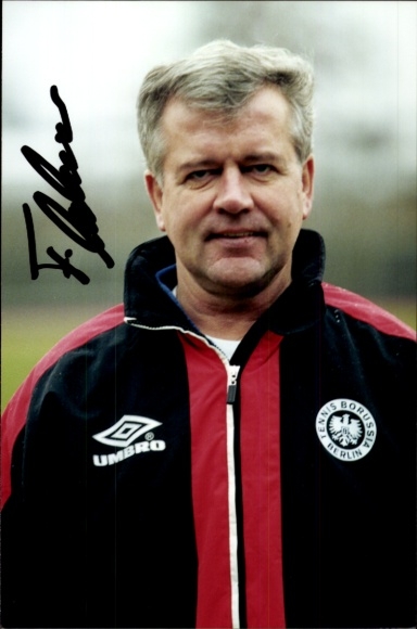 Autogrammkarte Fußballer Friedhelm Habermann, Tennis Borussia Berlin, Autogramm
