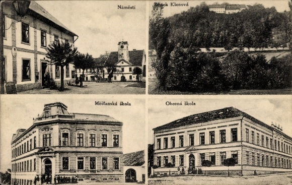 Postcard Ostseebad Baabe on Rügen, aerial photograph
