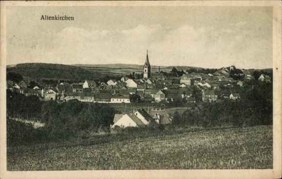 Postcard Altenkirchen in the Westerwald, general view