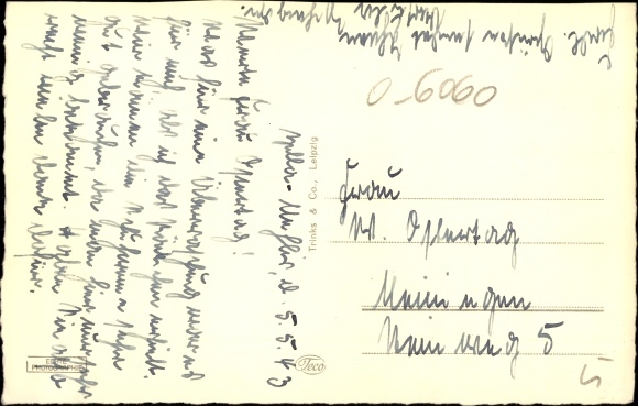 Postcard Zella Mehlis in the Thuringian Forest, town hall and post office