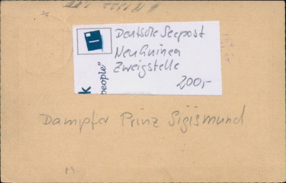 Postal stationery German New Guinea, German Sea Post New Guinea branch, steamer Sigismund