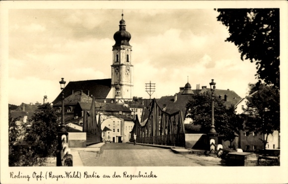 KP Roding w Górnym Palatynacie, przy kościele Regenbrücke