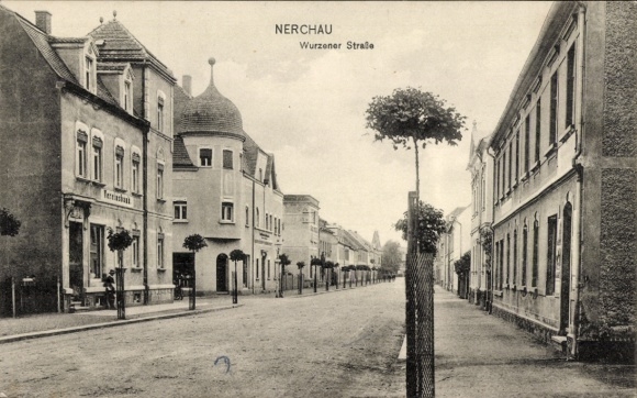 Ak Nerchau Grimma in Sachsen, Wurzener Straße