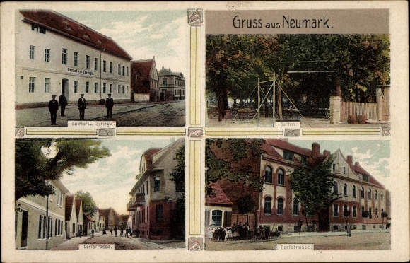 PC Neumark in Saxony, inn, village street