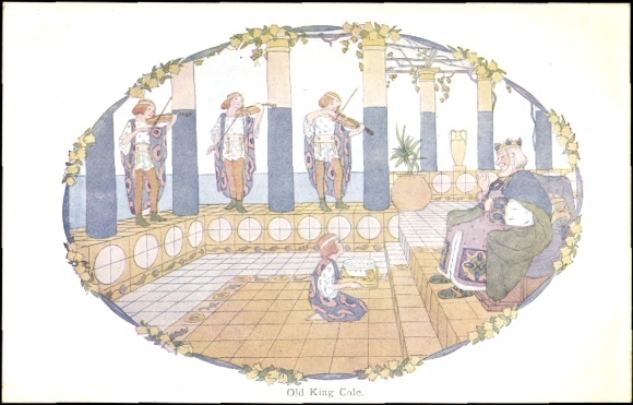 Artysta KP Willebeek le Mair, H., Little Songs of Long Ago, Old King Cole