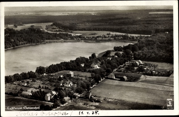 PC Seilershof Gransee in the district of Oberhavel, aerial photograph, jack &amp; Co. 12724