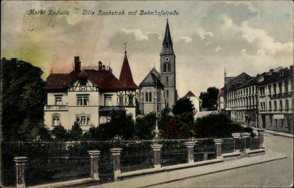 KP Marktredwitz im Fichtelgebirge, Villa Rockstroh, Bahnhofstrasse