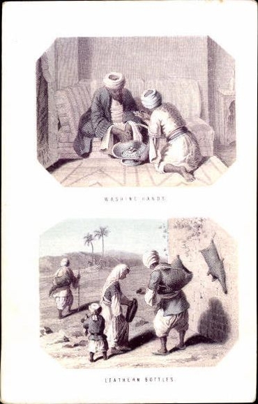 62 images of Palestine with maps, types of people, mosques, mountains