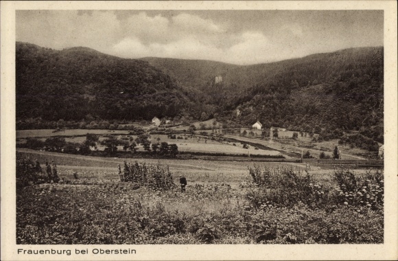 Postcard Sonnenberg Winnenberg, Frauenburg, Karl Blum, action