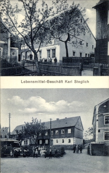 PC Hinterhermsdorf Sebnitz, grocery store, town views