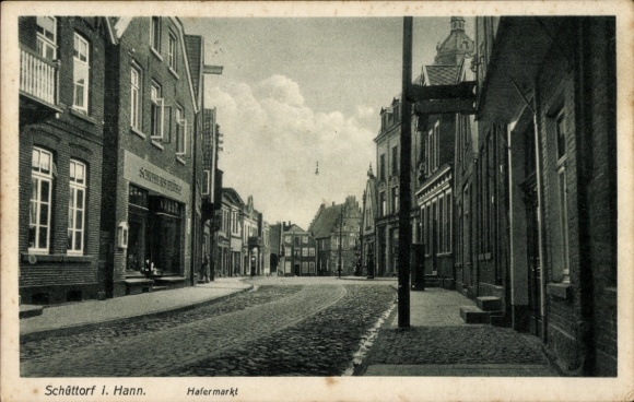 Ak Schüttorf in de provincie Bentheim, Hafermarkt