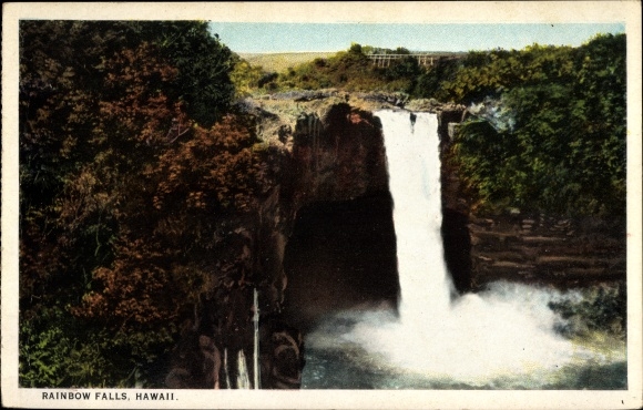 Ak Hawaï VS, Rainbow Falls