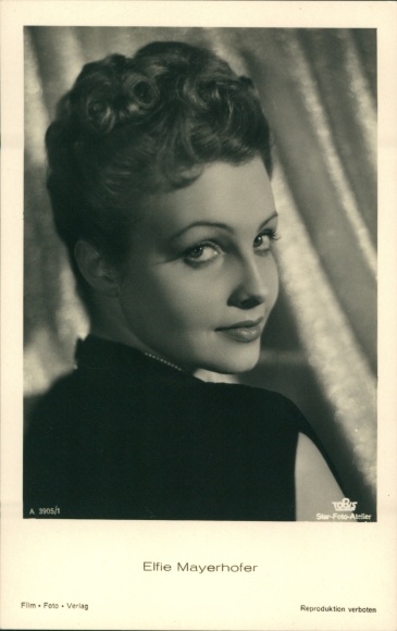 Actrice Elfie Mayerhofer, portret, Tobis A 3905 1