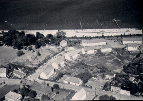 Photo Stralsund in Western Pomerania, aerial photograph