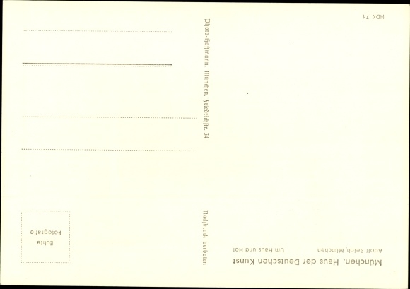 Artist PC Reich, Adolf, around house and yard, HDK 74, the Austrian man