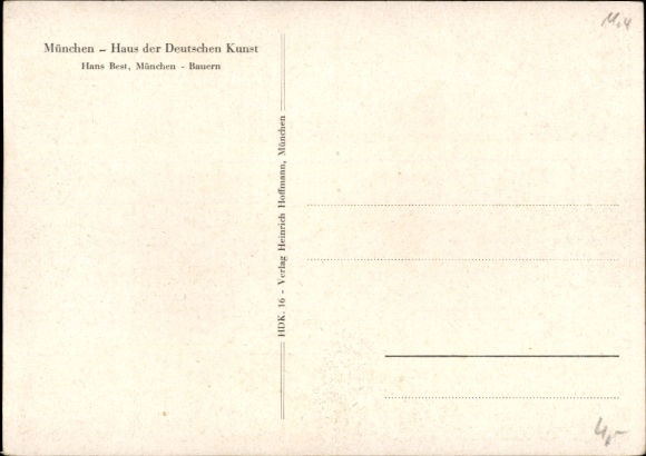 Artist Postcard Best, Hans, Farmers, HDK 16