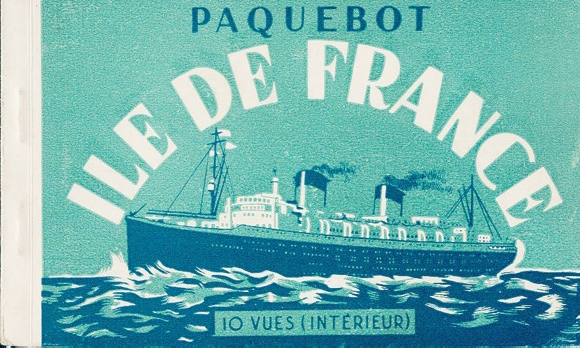 12 old Postcard General Company Transatlantic CGT - French line, various views
