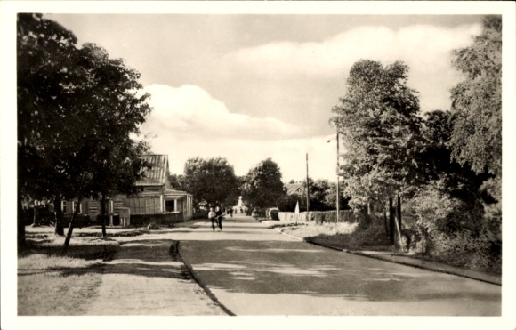 Ak Ostseebad Zingst, straatgedeelte