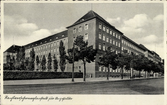 Postcard Berlin Wilmersdorf, Reich Insurance Institute for Employees