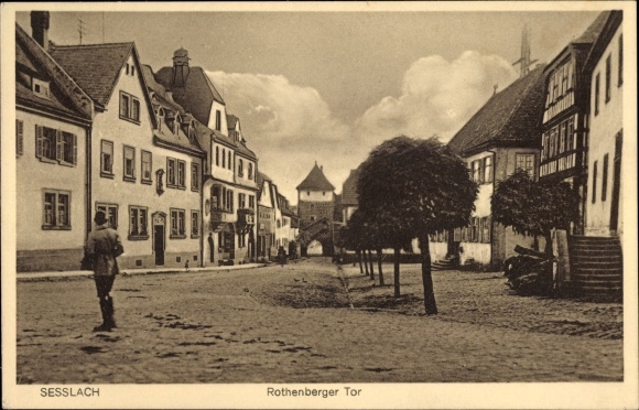 PC Sesslach in Upper Franconia, Rothenberger Tor