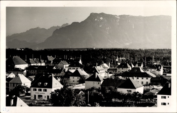Photo Postcard Freilassing in Upper Bavaria, Alps, panorama